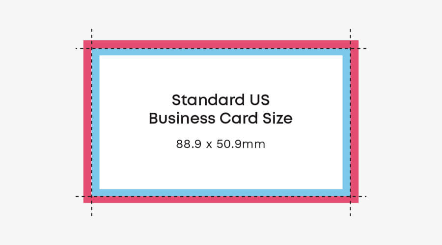 vistaprint business card dimensions