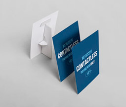 Contactless payments only strut card