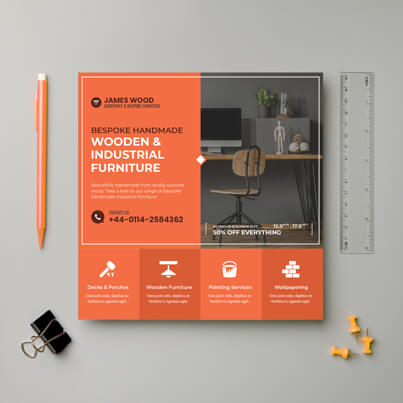 210mm Square Flyer \u0026 Leaflet Printing 