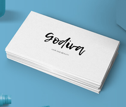 White 350gsm Economy Business Card