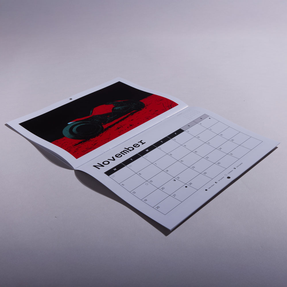 Drilled Hole Calendars