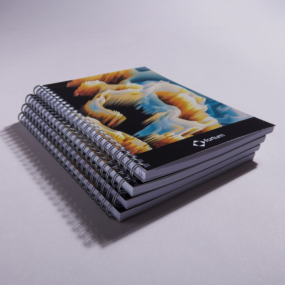 Route 1 Print | Wiro Bound Notebooks