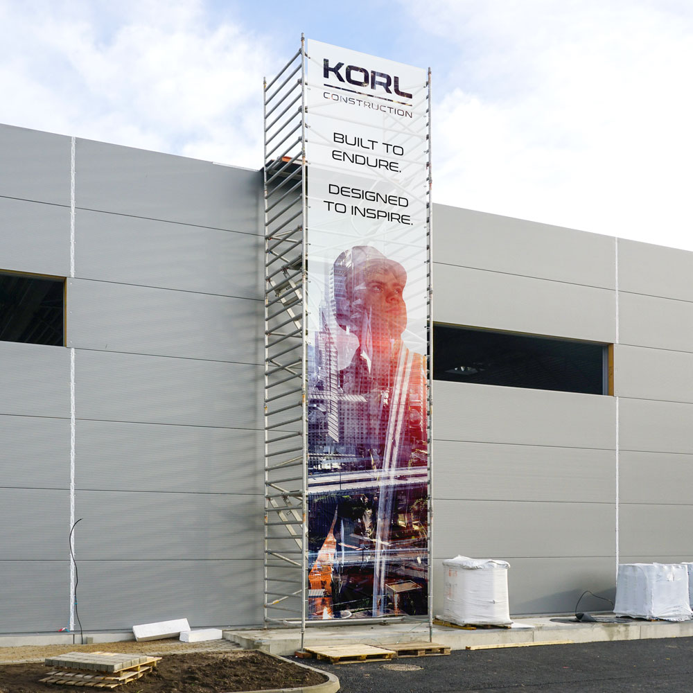 Route 1 Print | Building Wraps