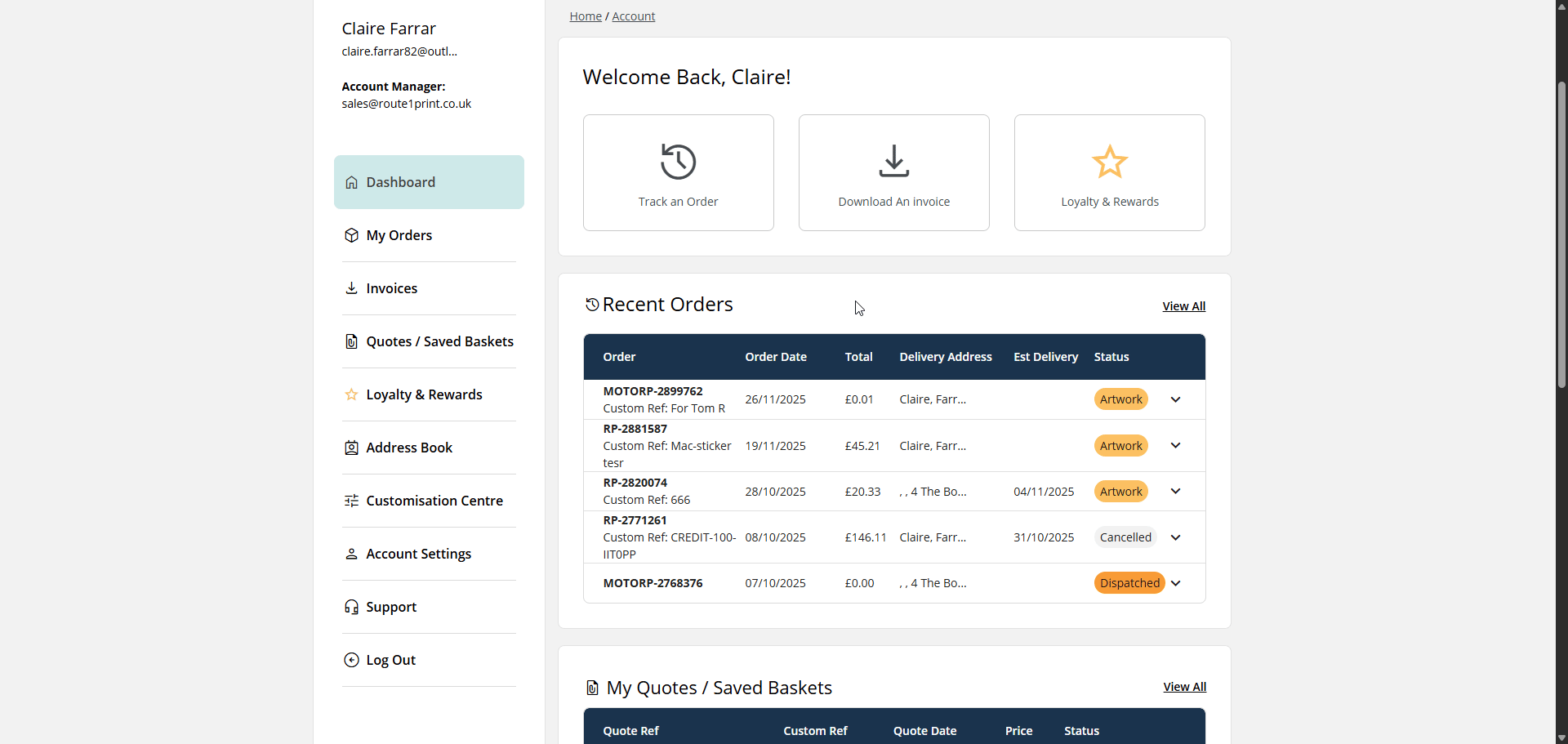 Quotes at Your Fingertips - 01
